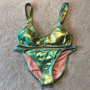 Xhilaration Metallic Mermaid Bikini